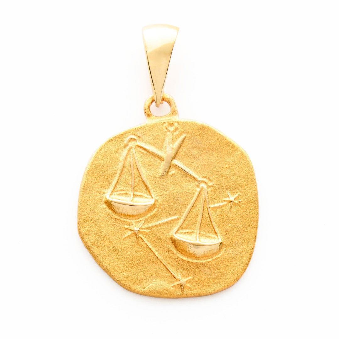 14K Gold Libra Charm