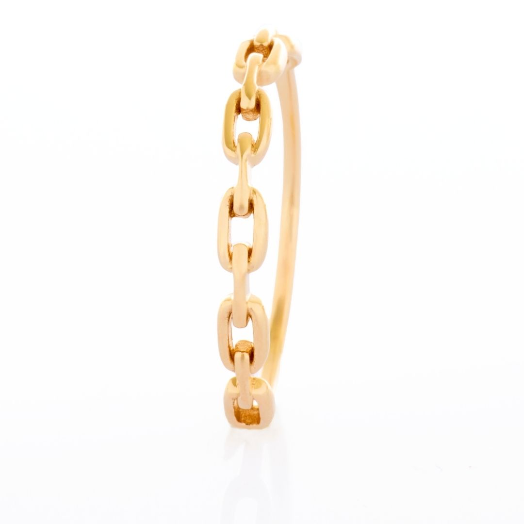 14K Gold Thin Ring