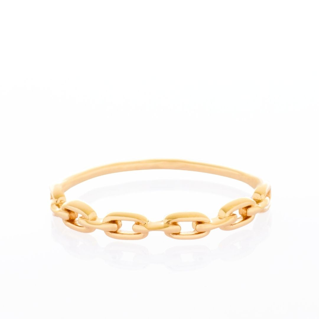 14K Gold Thin Ring